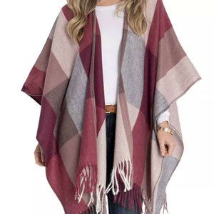 Plaid Woolrich Shawl